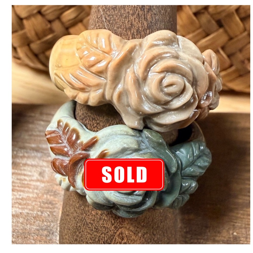Alashan Flower Ring – Size 10 (Sold Individually)